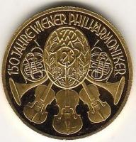 Ausztria 1992. "..Philharmoniker" 500Sch arany 8,1136g T:PP Csak 50.000db!