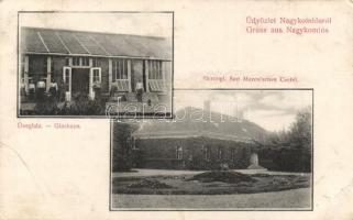 Nagykomlós glass house, Princess San-Marco's castle (EB)