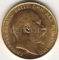 Nagy-Britannia 1908. 1Sov. "Edward" arany 7,9881g T:2