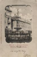 Pozsony, Main square, Fountain (EK)