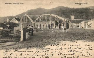 Szilágysomlyó Iron bridge, Krasma river (fl)