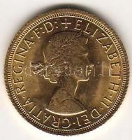 Nagy-Britannia 1966. 1Sov. "Elizabeth" arany 7,9881g T:2+