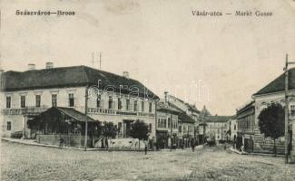 Szászváros Market street, confectionery (EB)