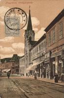 Nagyvárad church, shop of Gergely Ungváry, photographer