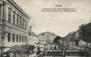 Fogaras Zeyk street, secondary school (Rb)