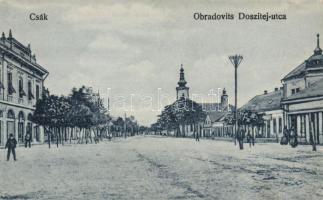 Csák, Csákova, Obradovits Doszitej street