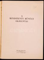 A Mindszenty bűnügy okmányai. Budapest 1949. Athenaeum