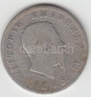 Olaszország 1863. 1L Ag "II. Viktor Emánuel" T:3
Italy 1863. 1 Lira Ag "Vittorio Eman...