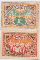 Német Birodalom/Weimari Köztársaság/Bielefeld 1922. 50.000.000M + 250.000.000M hivatalos érvénytelen...