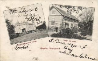 Mosdós Őrgróf Pallavicini palota, Magy. kir. posta (fl)