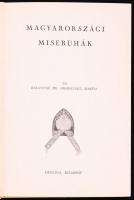 Bárányiné Magda: Magyarországi miseruhák. Budapest 1937. Officina