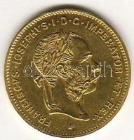 Ausztria 1892. 4Fl arany 3,226g T:2