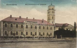 Kunmadaras Ref. fiúiskola és ref. templom