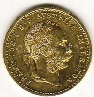 Ausztria 1910. 1D arany 3,49g T:2+