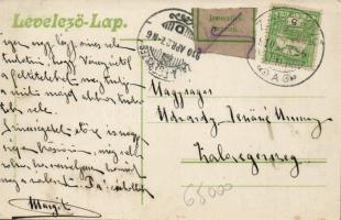 Zalalövő zsinagógával, Art Nouveau