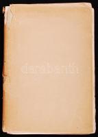 Váczy János: Berzsenyi Dániel életrajza. Szétesett papírkötésben
