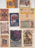 Német Birodalom/Weimari Köztársaság ~1920. 10db klf szükségpénz T:I
Germany-Weimar Republic ~1920. 1...