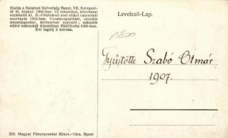 Tihany; kilátás a várhegyről a hármas hegyre