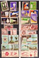 Magyar gyufacímke sorozatok, 921 db, pontos leírással, berakóban 34×27 cm