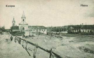 Kerepes Fő utca, templom