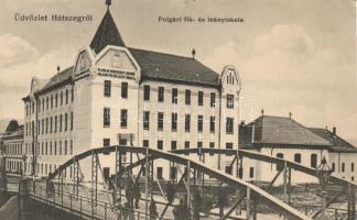 Hátszeg school (fa)