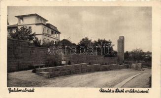 Balatonalmádi, Hősök emlékműve