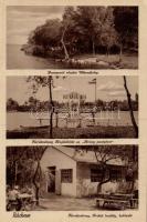 Ráckeve Dunapart, Víkendtelep, Kerekzátony hajókikötő az Arany pontyhoz, Fedett hodály (EK)