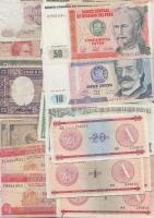 32db vegyes közép- és dél-amerikai bankjegy T:I-III- 33 pcs of mixed modern Middle and South American banknotes C:Unc-VG
