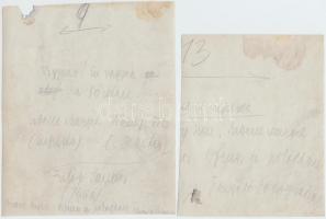 cca 1930 Angelo (1894-1974) 3db vintage színházi fotója (kettő feliratozva, az egyiken aláírás), klf...