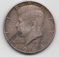 Amerikai Egyesült Államok 1964. 1/2$ Ag "Kennedy" T:2
USA 1964. 1/2 Dollar Ag "Kenned...