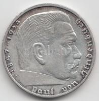 Német 3. Birodalom 1937A 2M Ag "Hindenburg" T:2
German Third Reich 1937A 2 Marks Ag "...