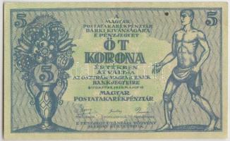 1919. 5K "Osztrák-Magyar Bank..." T:II