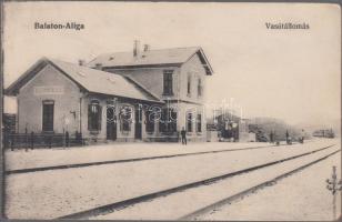Balatonaliga Vasútállomás (wet damage)