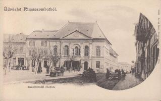 Rimaszombat Erzsébet square, cafe