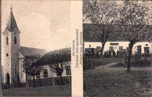 Drávagárdony Ref. templom, Hangya (wet damage)