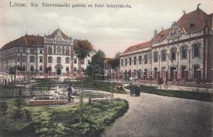 Lőcse court, girl school