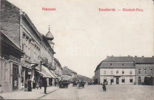 Pancsova Erzsébet tér / square