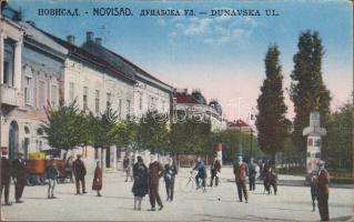 Újvidék Dunavska ulica / street