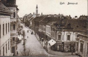 Győr Baross út, Kocsis Jenő kereskedése