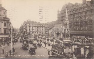 London, the Strand, Charing Cross Hotel