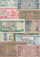 14db vegyes afrikai és indonéziai bankjegy T:I-III
14 pcs of modern African and Indonasian banknotes...
