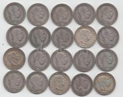 Ausztria 1893-1915. 1K Ag "Ferenc József" (20x) T:vegyes
Austria 1893-1915. 1 Corona Ag &q...