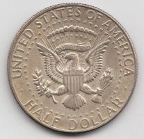 Amerikai Egyesült Államok 1965. 1/2$ Ag "Kennedy" T:2- USA 1965. 1/2 Dollar Ag "Kennedy" C:VF