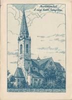 Muraszombat old cat. church (small tear)