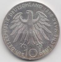 NSZK 1988F 10M Ag "Carl Zeiss" T:P GFR 1988F 10 Mark Ag "Carl Zeiss" T:P