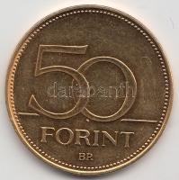 2004. 50Ft "Magyarország az EU tagja" aranyozva T:1-