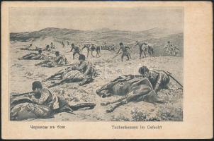 Military WWI, Russian infantrymen (fl)