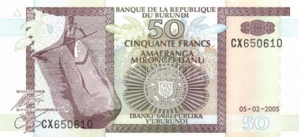 Burundi 2001-2007. 10Fr (7x) + 2005-2007. 20Fr (6x) + 2005-2007. 50Fr (6x) T:I,I-
Burundi 2001-2007....