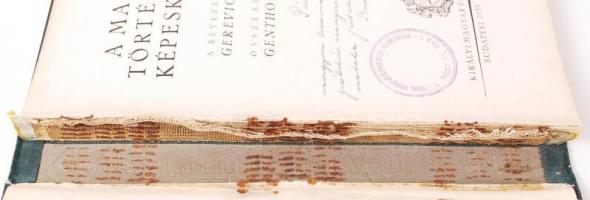 A magyar történelem képeskönyve. Bev. Gerevich Tibor. Összeáll. Genthon István. Bp., 1935, Királyi M...