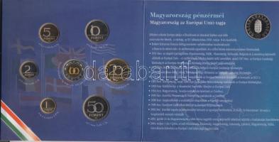 2004. 1Ft-100Ft 8klf db, szettben, benne 50Ft "Magyar Köztársaság az Erópai Unió tagja". Csak 7000db! T:PP
